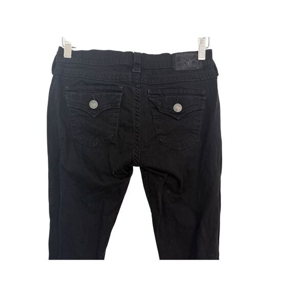 True Religion Jeans Section Misty Slim Fit Black Jeans Size 28 - Picture 10 of 16